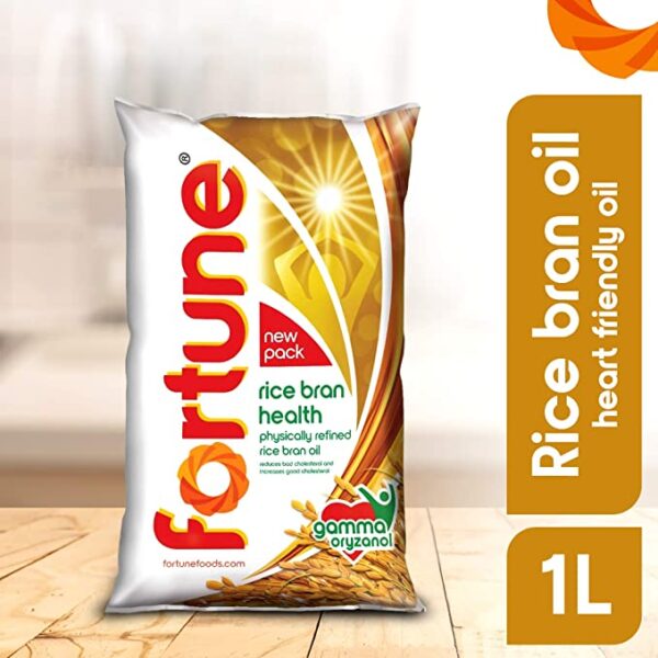 Fortune Rice Bran Health Oil: 1 Litre shop and saver bhopal