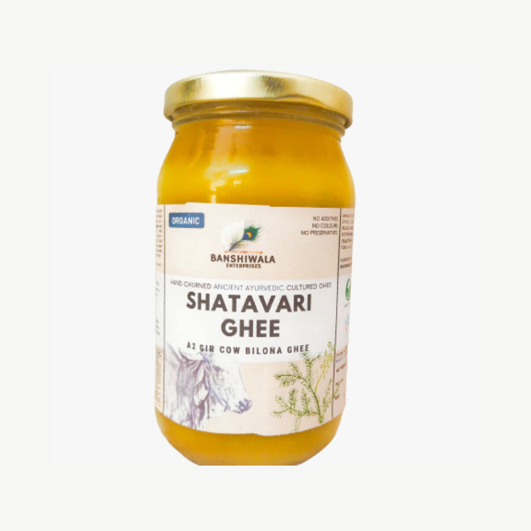 Shatavari Ghee 5.3 oz, Certified Organic